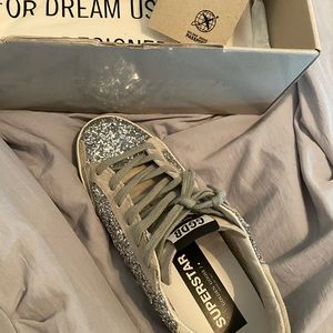 Glitter Golden Goose